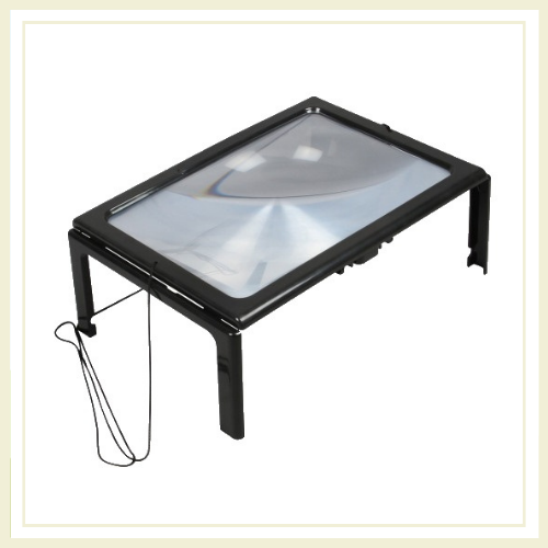 Loupe sur pied rétro-éclairée