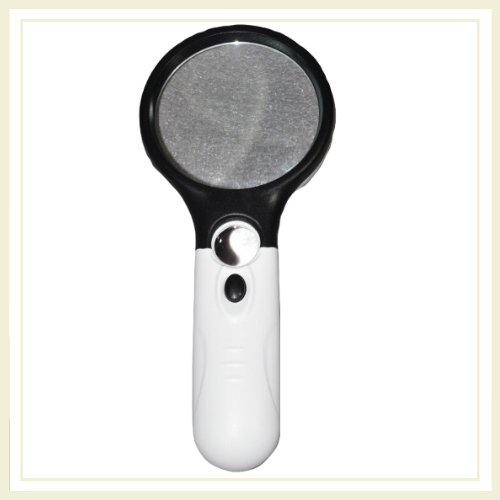 Loupe de poche éclairante