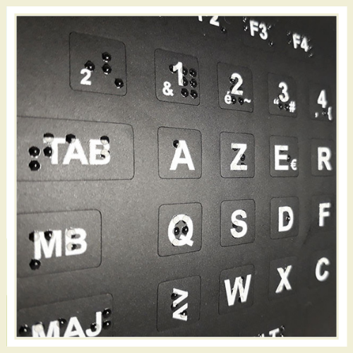 Clavier braille